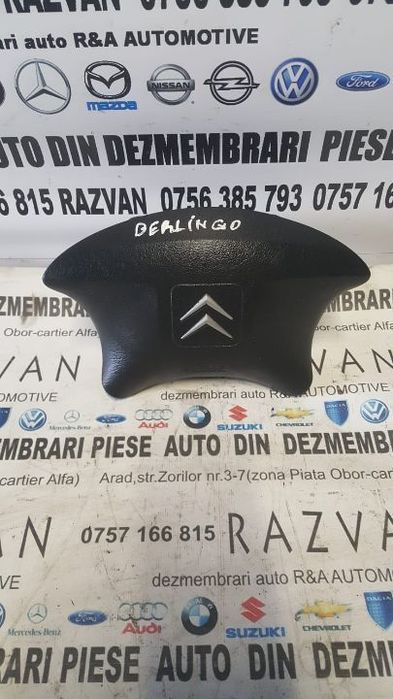 Airbag Volan Citroen Berlingo An 2009-2017 Livram Oriunde In Tara