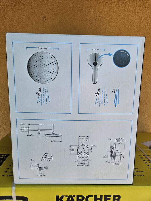 Grohe Start Concealed Shower System