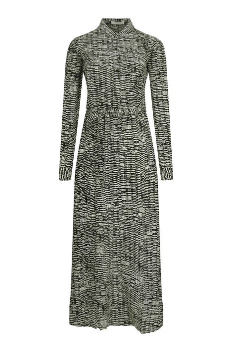 Рокля с добавка коприна Boss