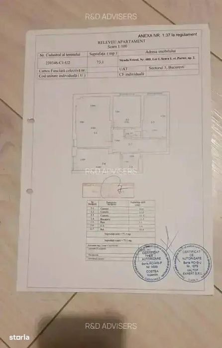 Apartament 3 Camere Decomandat Metrou 15 Minute 1 Decembrie