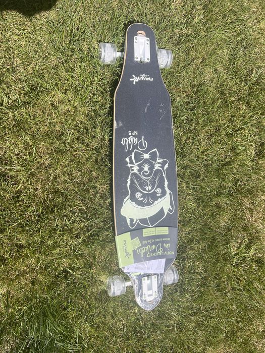 Placa Muuwmi Lights Longboard GLOW ABEC 7 Pablo