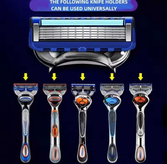 Ножчета/накрайници и дръжка за Gillette Fusion 5 - ПОДАРЪК ДРЪЖКА!!!
