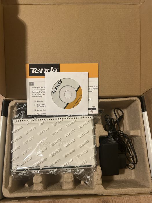 Рутер Tenda Wireless-N W311R и TP-LINK