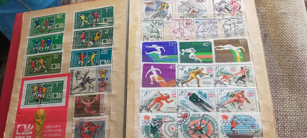 Продаю альбом марок времён СССР