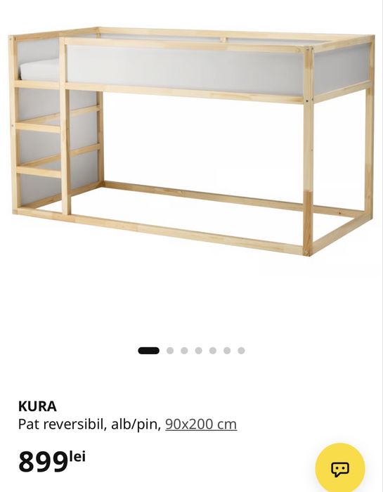Pat kura ikea + saltea