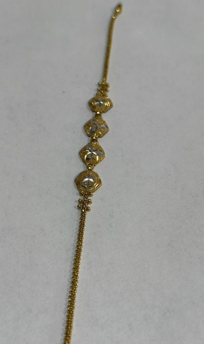 Златна гривна 22карата 4.3грама