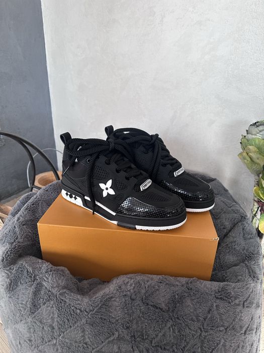 Louis Vuitton LV Skate Sneakers Black White