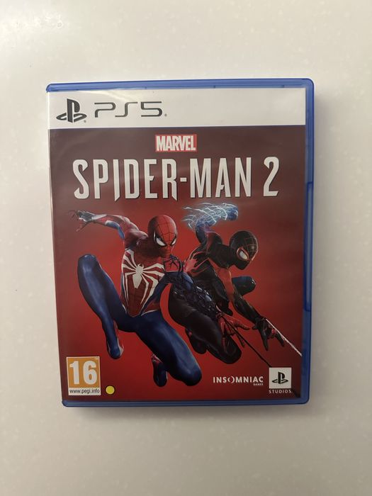 Диск для ПС5, человек паук игра веселая