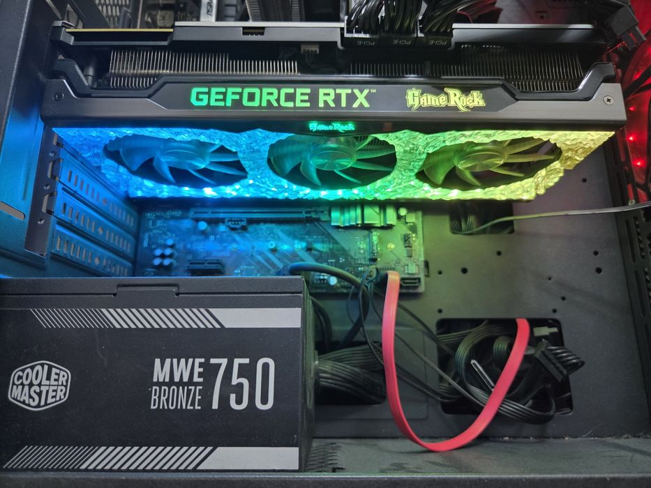 Продам 3080ti Palit Gamerock