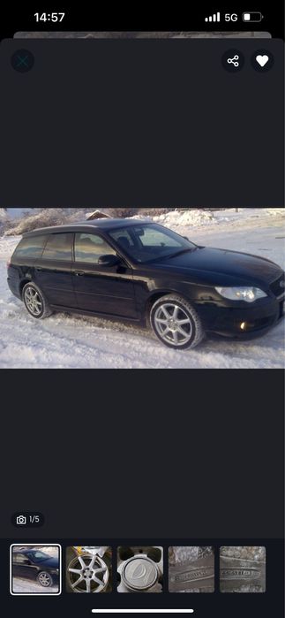 Диски 5x100 R17 ровные