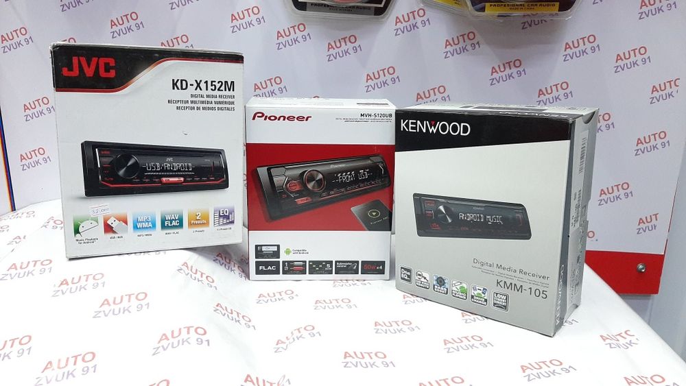 Магнитола Оригинал Pioneer Kenwood Sony JVC магнитафон В рассрочку
