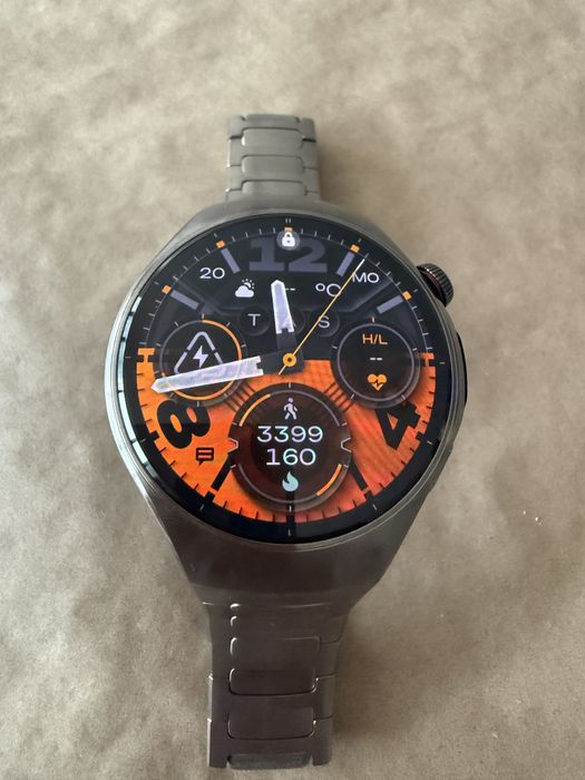 HUAWEI WATCH 5 46MM Aerospace-Grade Titanium Case+Titanium Strap