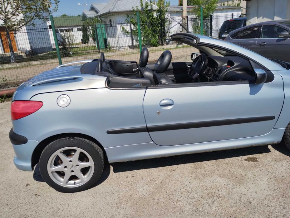 Peugeot 206 cc  | 1.6 benzina | 109 cai