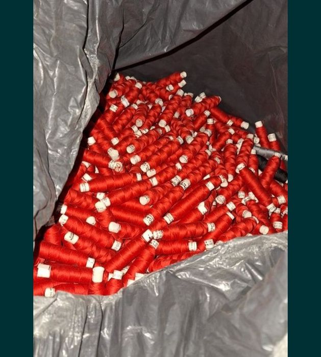 Ata cusut brodat 100 lei 1000 buc.