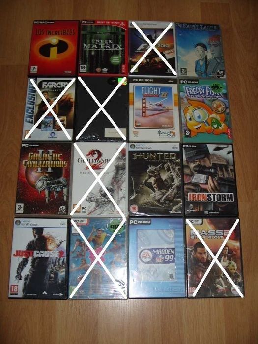 Игри за Компютър, PC Част 3 - 10 € за брой