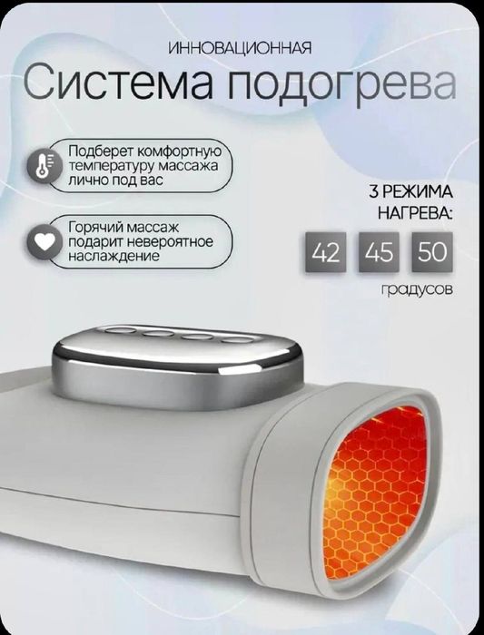 Перчатка массажёр для кисти рук и пальцев с подогревом USB Доставка