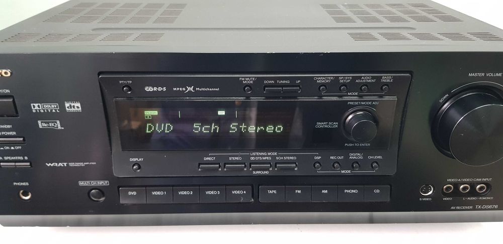ONKYO TX DS 676 amplificator receiver statie 5.1 bolid THX 15 kg