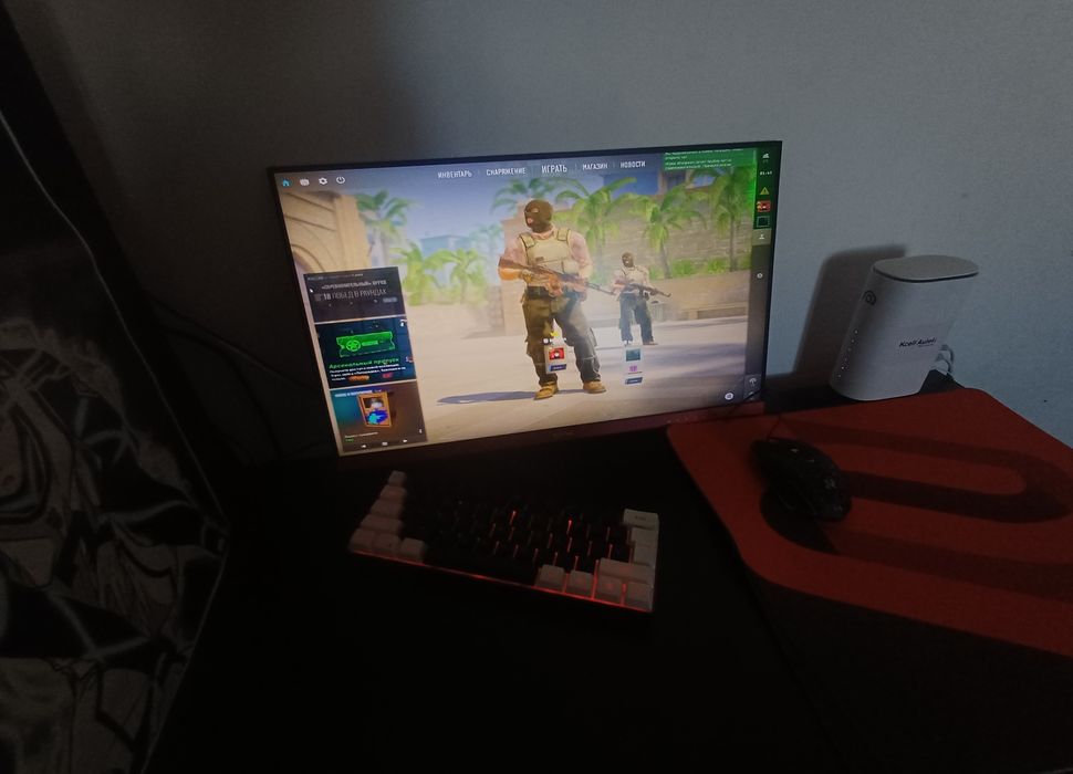 Игравой пк и манитор 180гц сатылады!