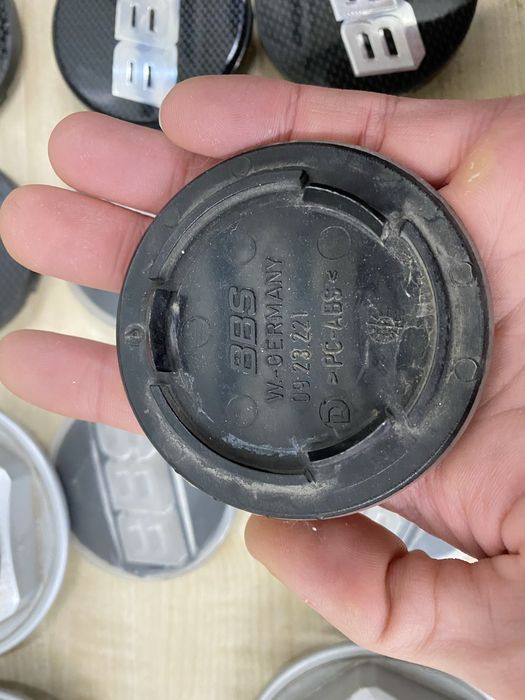 BBS 3D, Carbon капачки и гайки