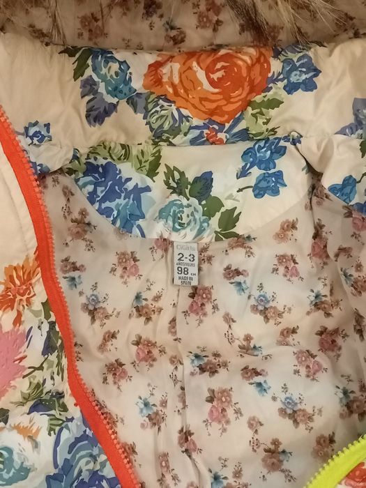 Удлиненная куртка для девочки