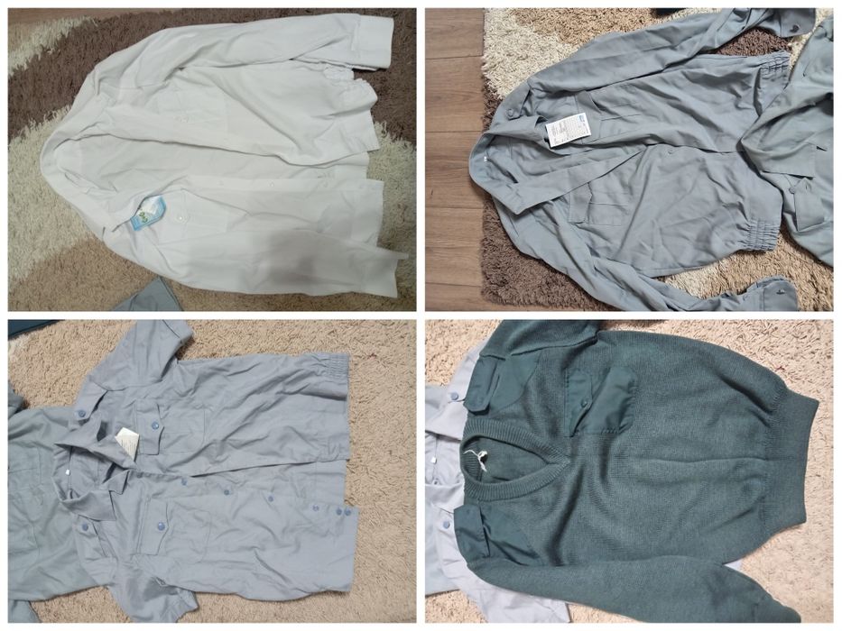 Военные вещи рубашка, првседневка, ремень