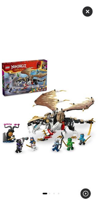 LEGO NINJAGO 71809 – Marele dragon Egalt – 532 piese