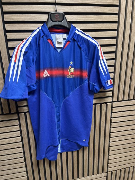 ADIDAS France Home Jersey  2004-2006 - Франция размер S / Оригинал