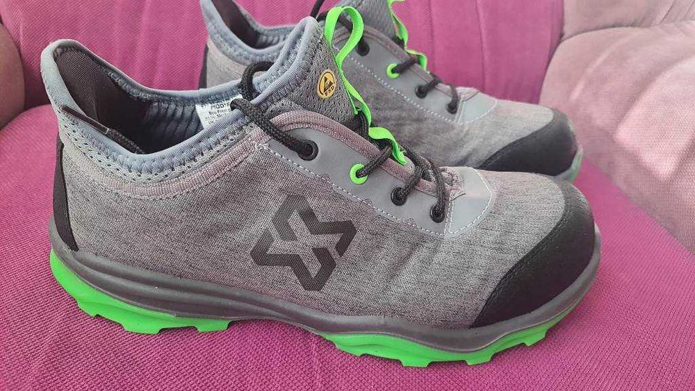 Adidasi WURTH Eco Fresh Grey, gen UVEX marimea 42