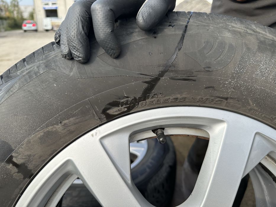 Jante Aluminiu R17 + anvelope M+S 2020