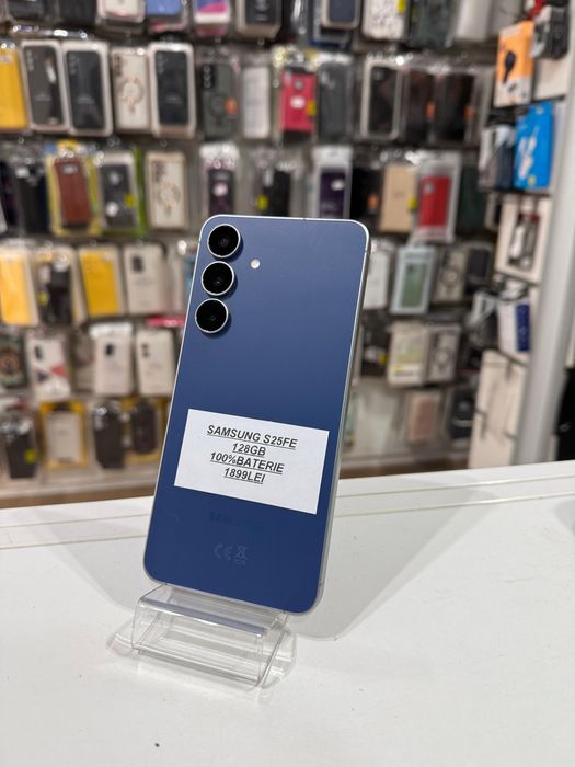 iSellStore Valcea: Samsung S25FE 128GB 100% baterie