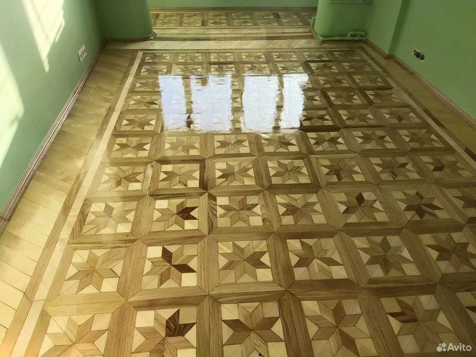 Шлифовка паркета и покрытие лаком под ключ| Shlifovka pol parket