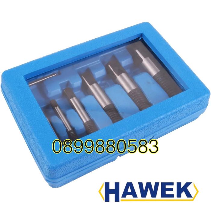 Комплект екстрактири за скъсани и повредени болтове 8ч Hawek
