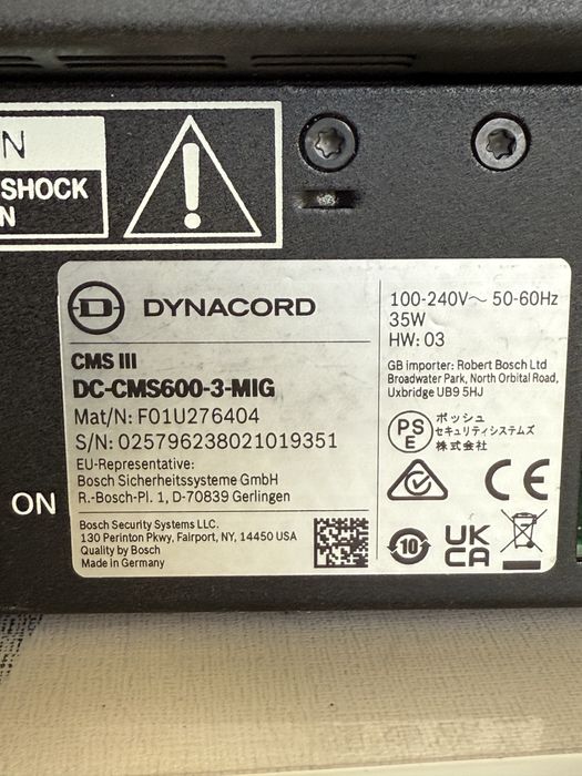 Dynacord CMS 600-3