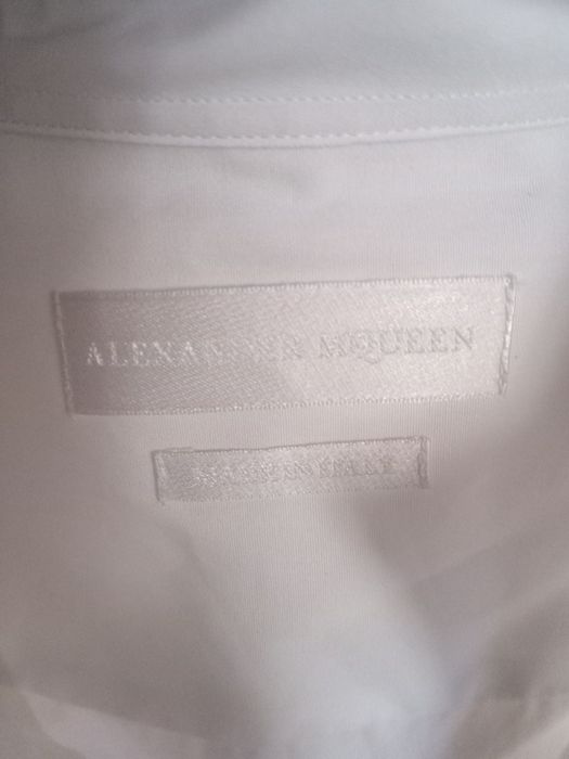 Бяла Мъжка риза McQueen/50/Italy