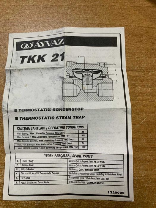 TERMODINAMIC, Abur, Oala de condens, Sifon termodinamic
