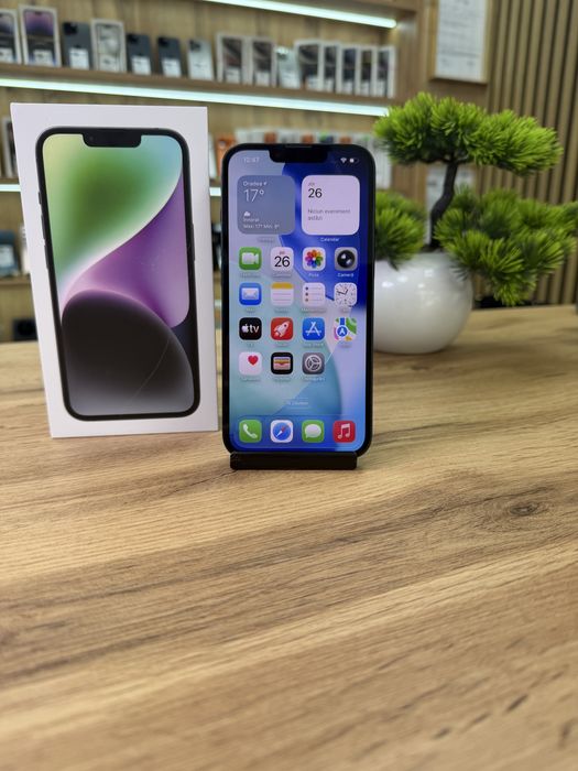 ‼️iPhone 14 Midnight 128Gb - Sanatate bat.100% - Garantie 12 luni