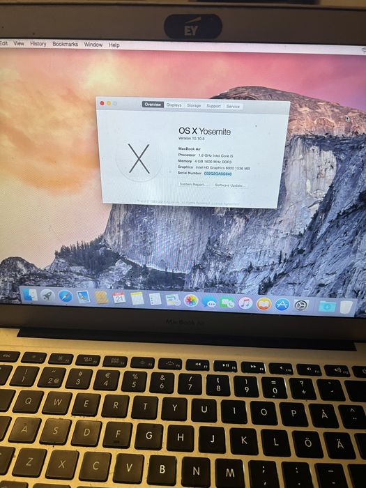 Macbook air early 2015 perfect functional