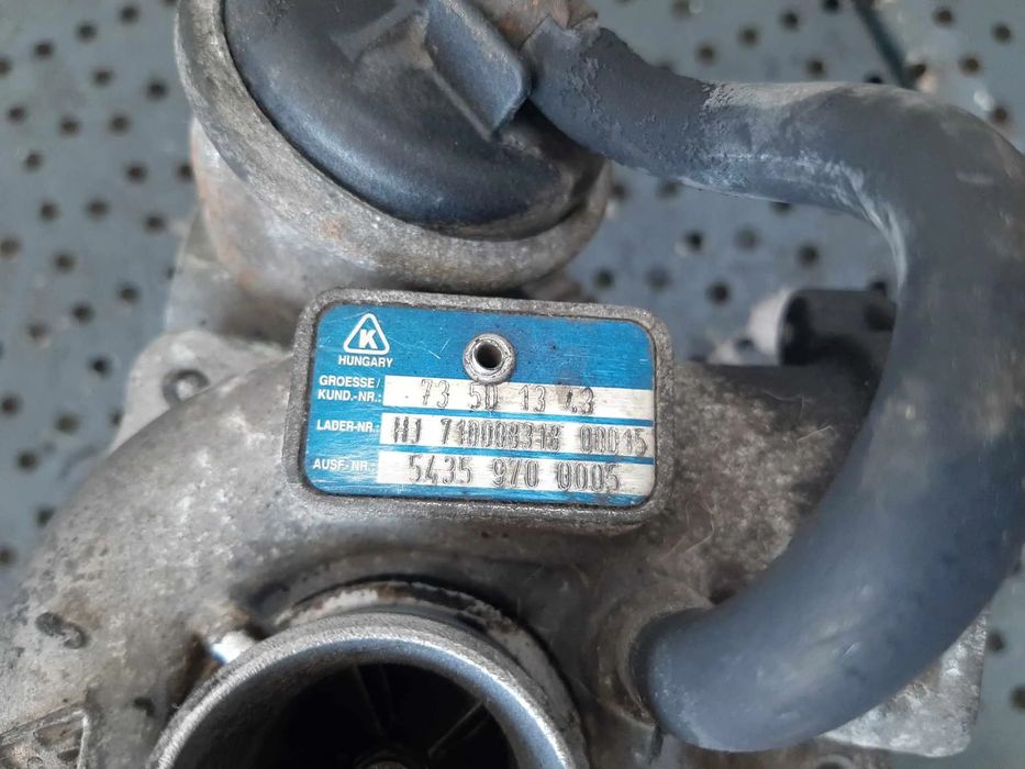 Turbina 1.3 d multijet fiat doblo idea punto lancia ypsilon musa 73501343 54359700005