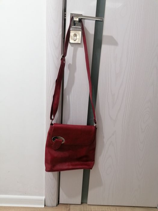 Geanta roșie piele eco