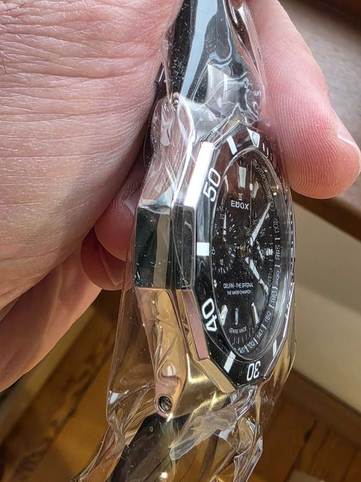 Швейцарски мъжки часовник EDOX Delfin с референция 10112 3NCA NIN