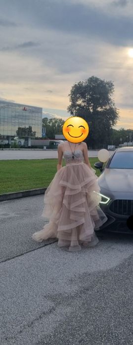 Луксозна бална рокля-като нова,носена само веднъж