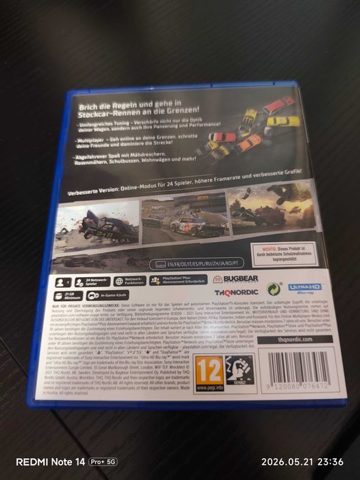 Видео игра за Плейстейшън 5 (wreckfest)