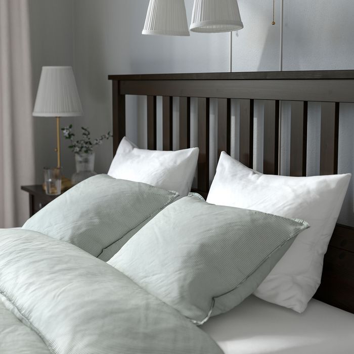 Pat complet , somieră cu lamele LURÖY, negru-maro