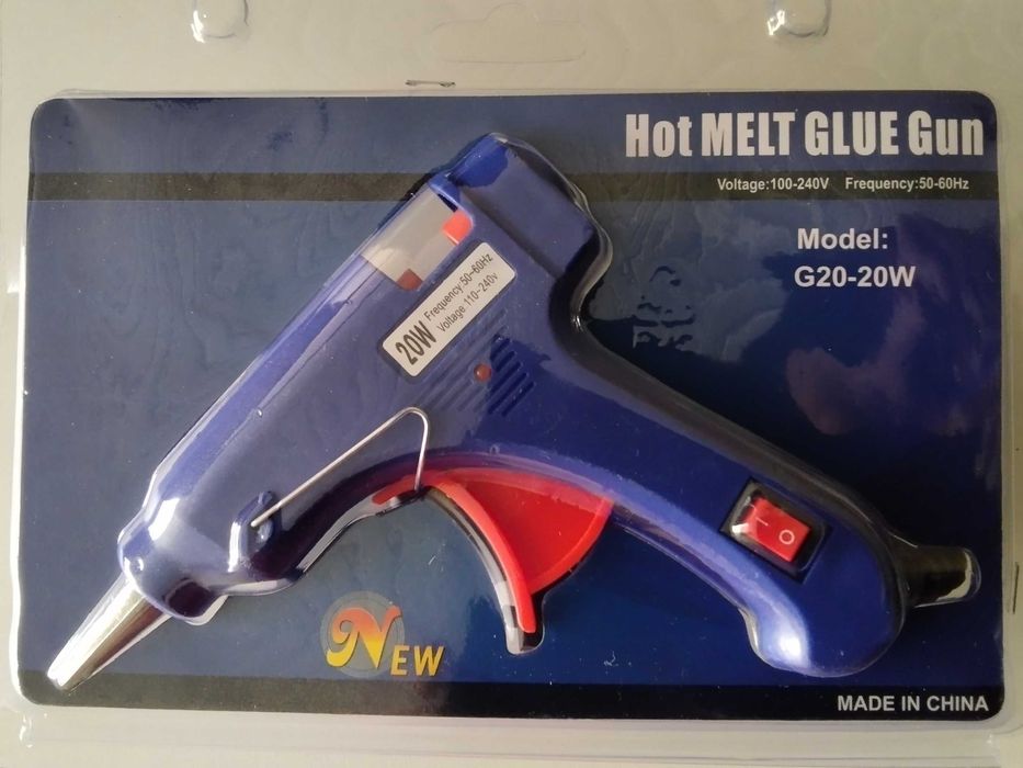 Клеевой пистолет 20 Вт, 7 мм.