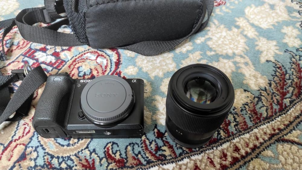 Sony A6500 с объективом Sigma 30mm f1.4