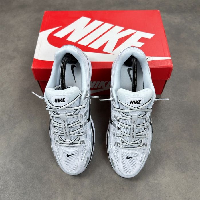 Nike P-6000 'White Metallic Silver Flat Silver'