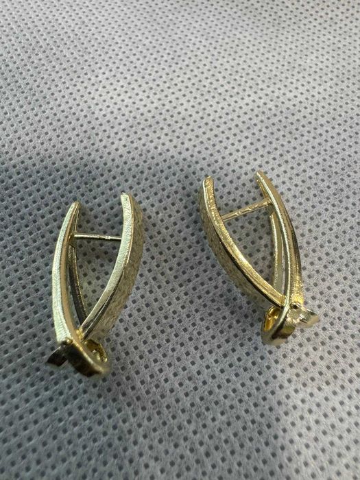 (Ag41) Cercei aur 14K B5812.5 - Certificat de garantie!