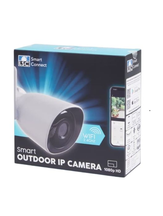 LSC Smart Connect IP камера за наблюдение, Full HD, IP65 водоустойчиво