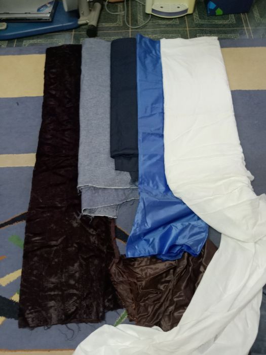 Продам отрезы материя