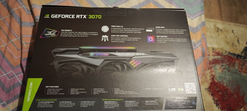 Rtx 3070 MSI Gaming Z trio